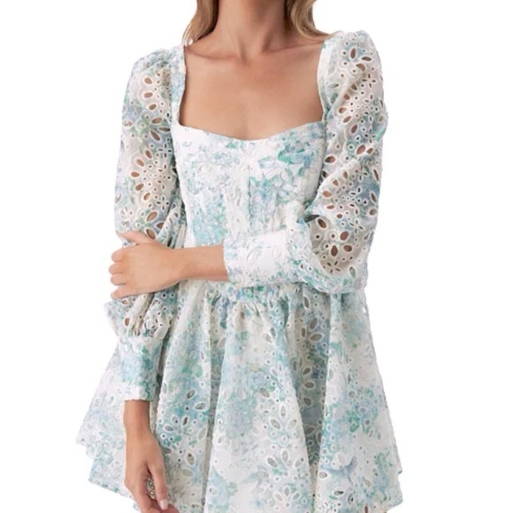 Bardot Lila Flounce Dress